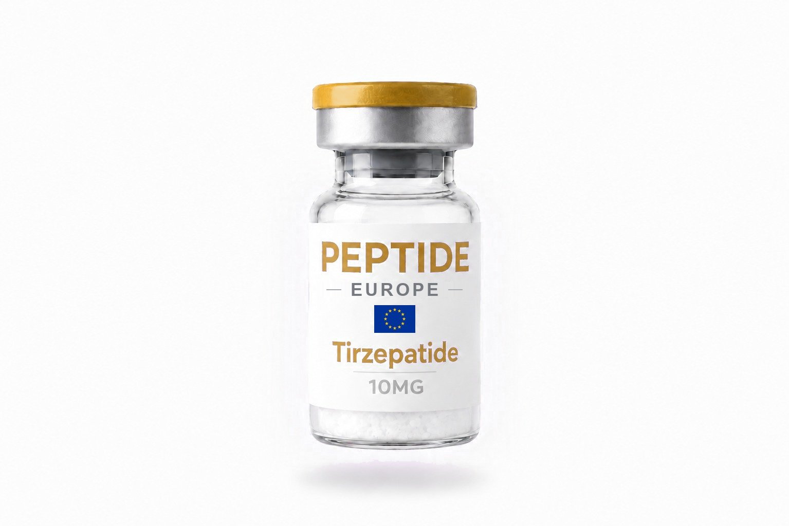 Tirzepatide 10MG vial from Peptide Europe